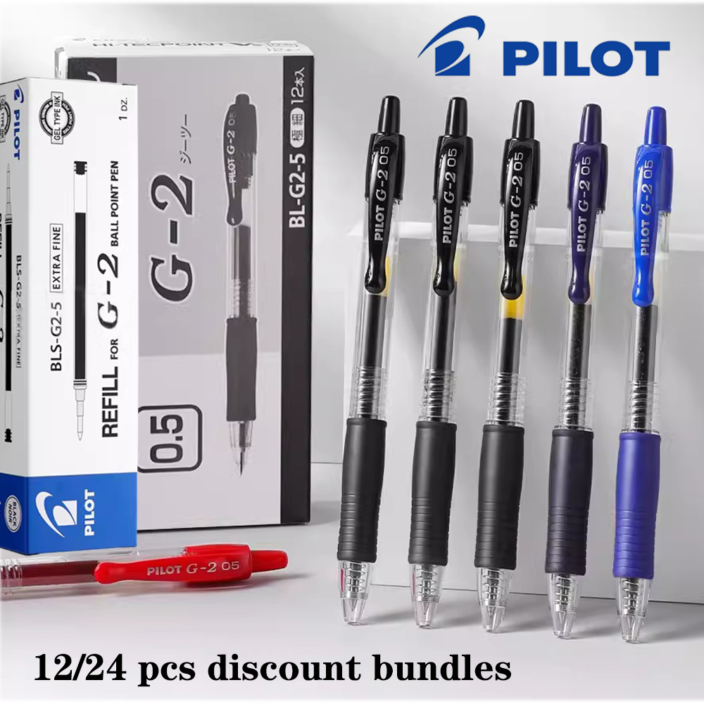 Pilot Pen G2 - 12/24 pezzi set di penne gel