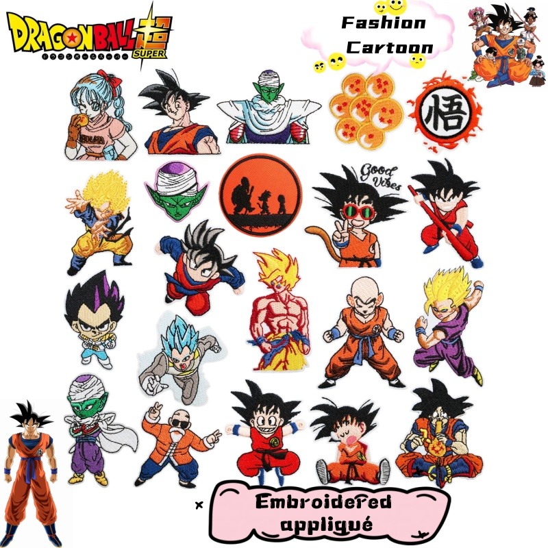 Embroidery Patches - Toppa Ricamata in Tessuto con Personaggi