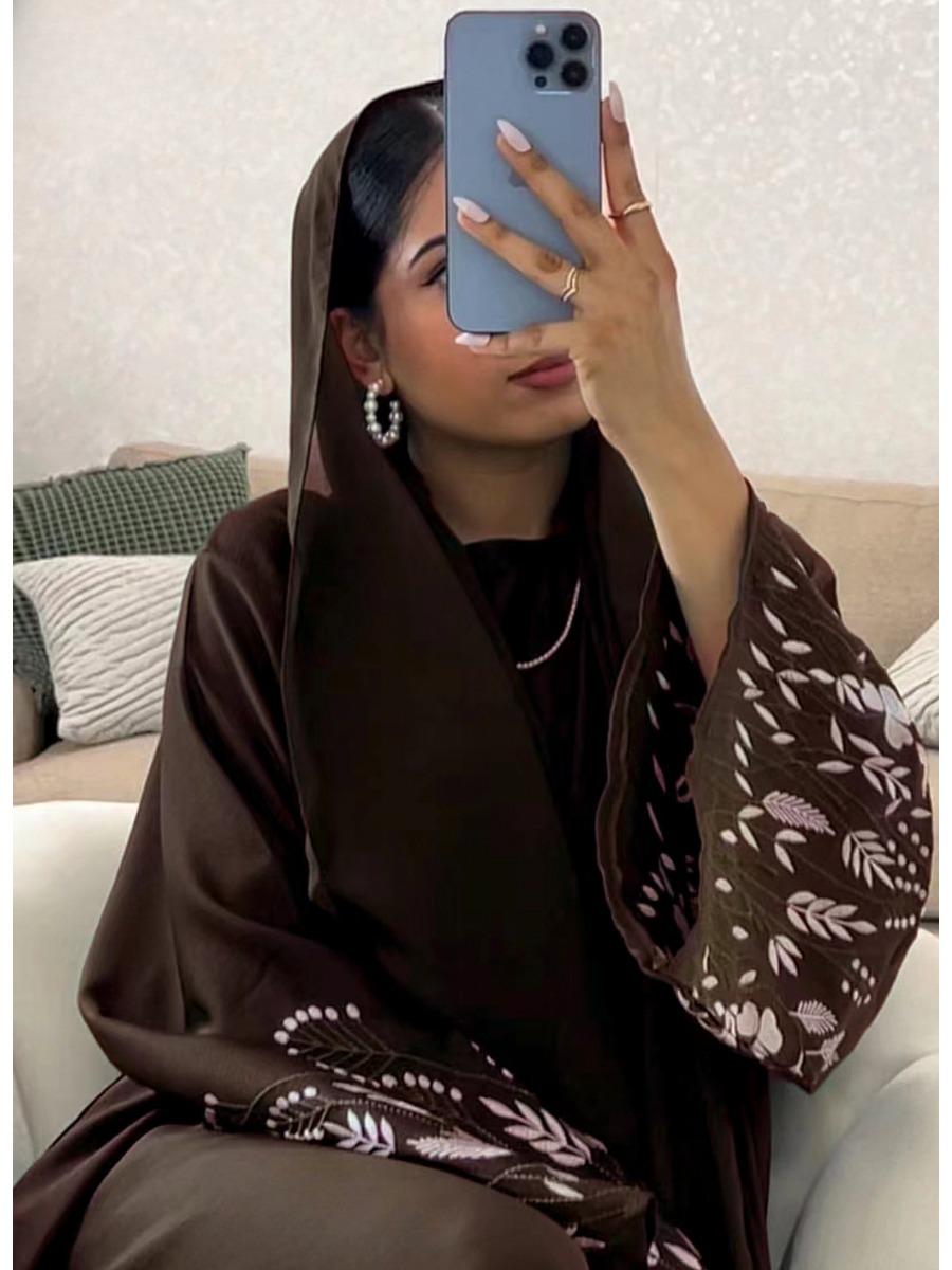 Embroidery Arabic - Turchia Emboridery Abaya per le donne