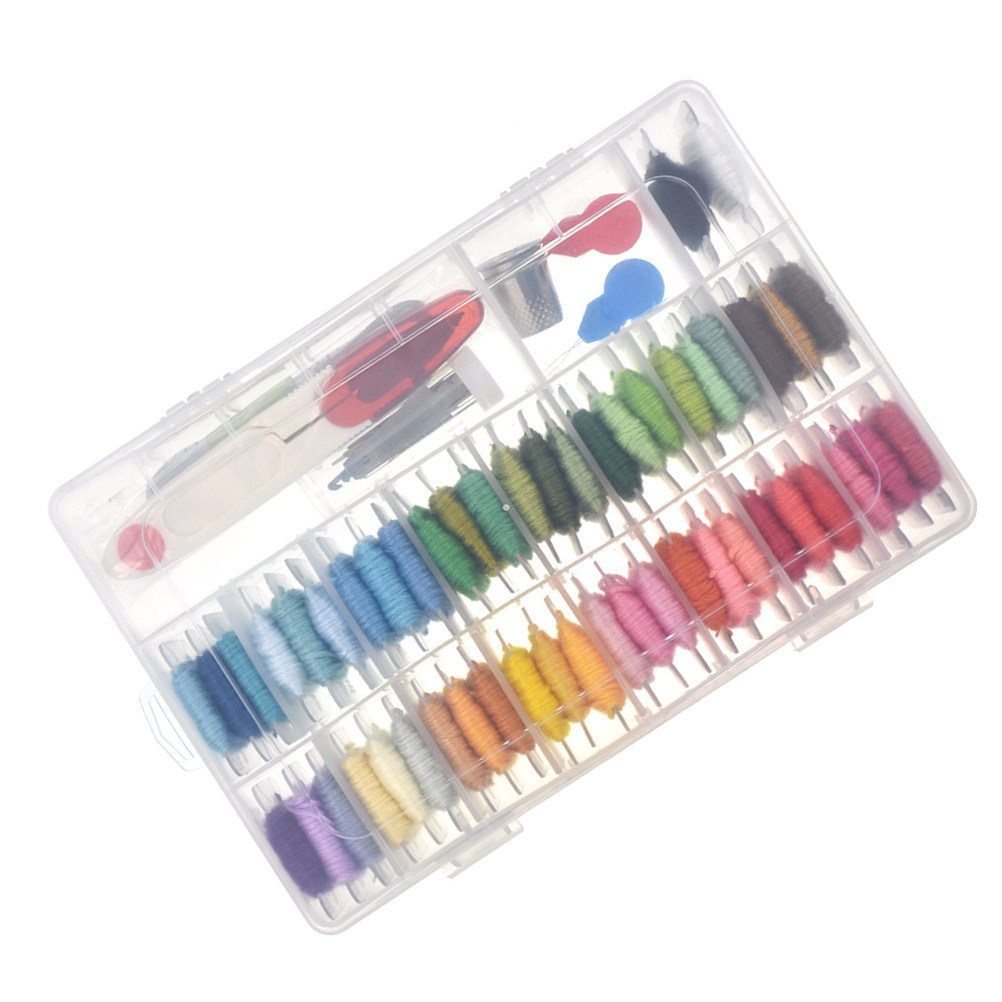 Embroidery Stitch - Kit di Ricamo Assortito da 50
