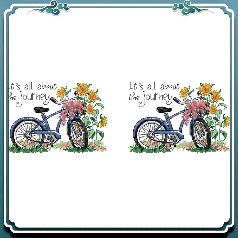Embroidery X Pattern - A67K-2X Set da ricamo a punto