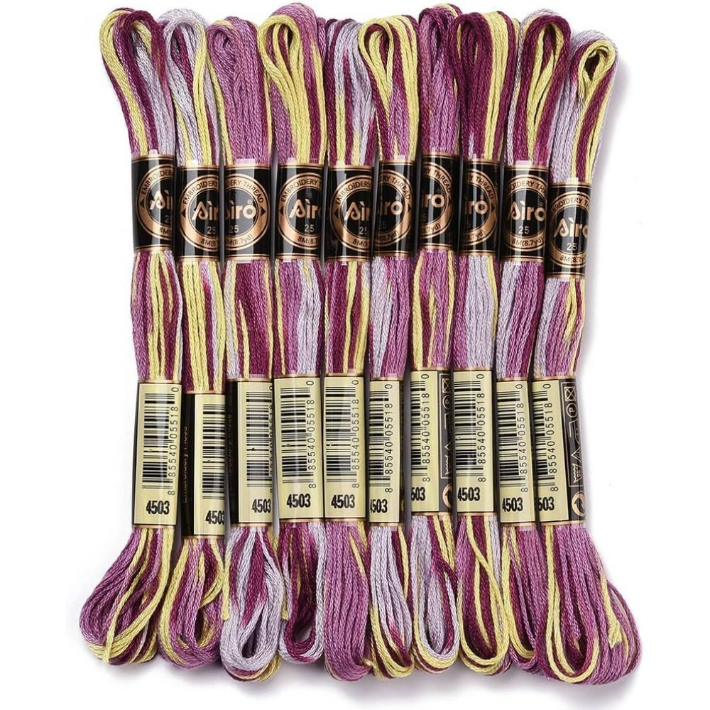 Embroidery Stitch - 6 fili viola filo da ricamo