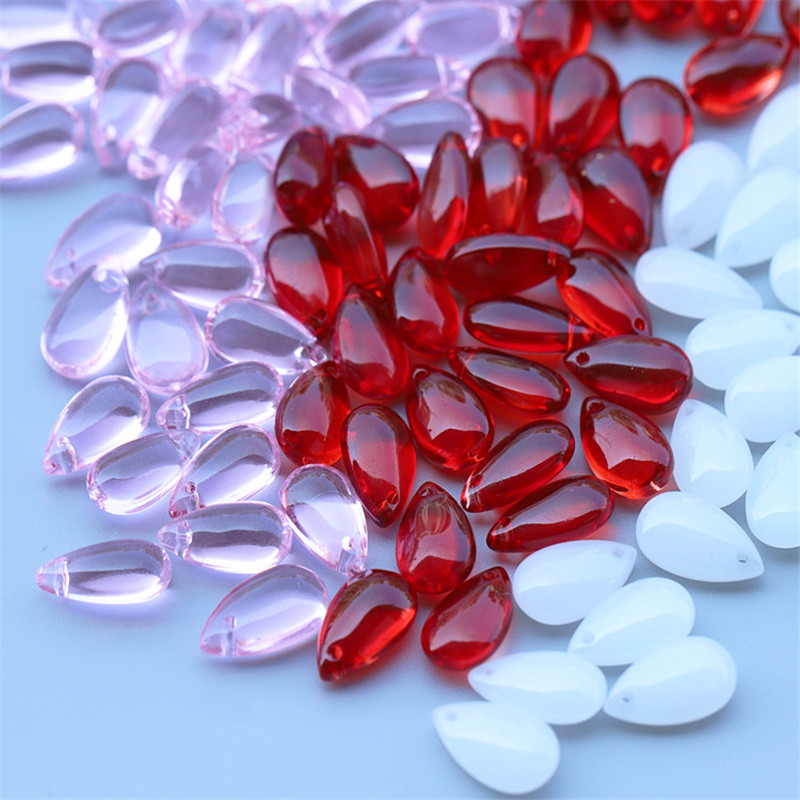 Embroidery Glass Beads - Colori della miscela Goccia d'acqua Perle