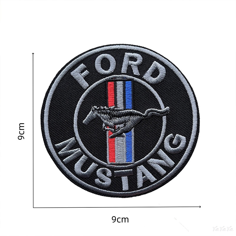 Embroidery Patches - Toppe Ricamate Applicabili Punk Rock per