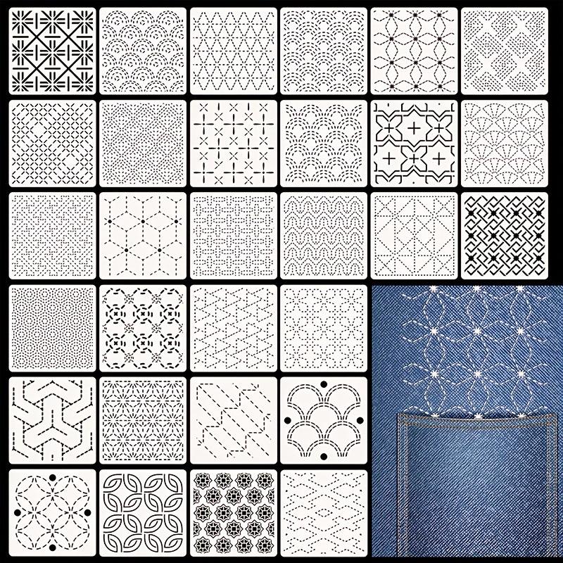Embroidery And Quilting - 30 modelli di ricamo, modelli di