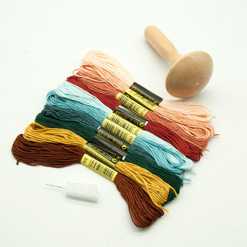 Embroidery Egg - Forniture di Kit di Legno da