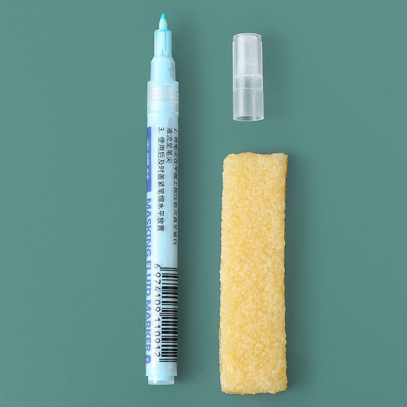 Embroidery Writing - Mark Pen Tipo Acquerello Mascheratura Liquido