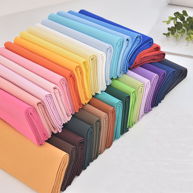Linen Fabric Natural - Tessuto Popeline di Cotone Tinta Unita