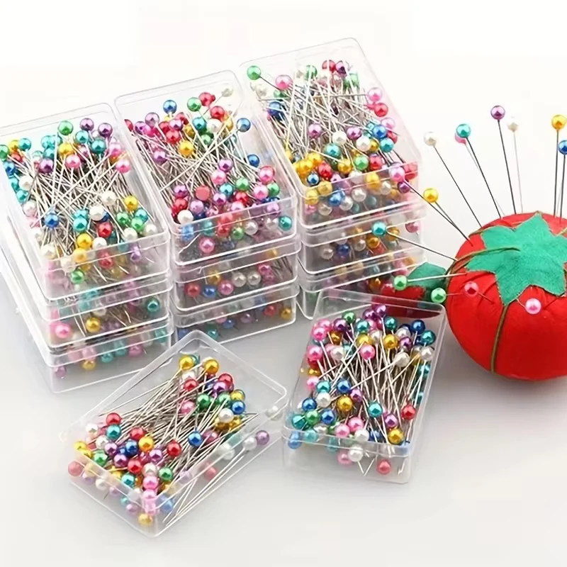 Embroidery Glass Beads - 100 pezzi aghi da cucito moda