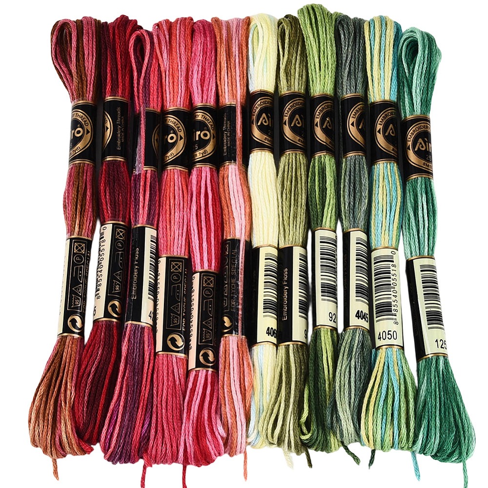 Embroidery Stitch - 105 Iarde di Filo per Ricamo