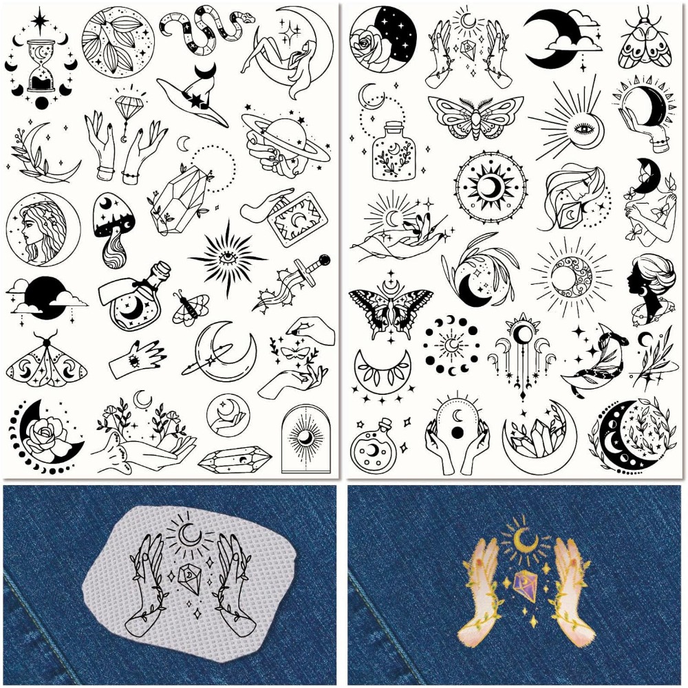 Embroidery Stitch - 51 Pz Boho Luna Sole Solubile