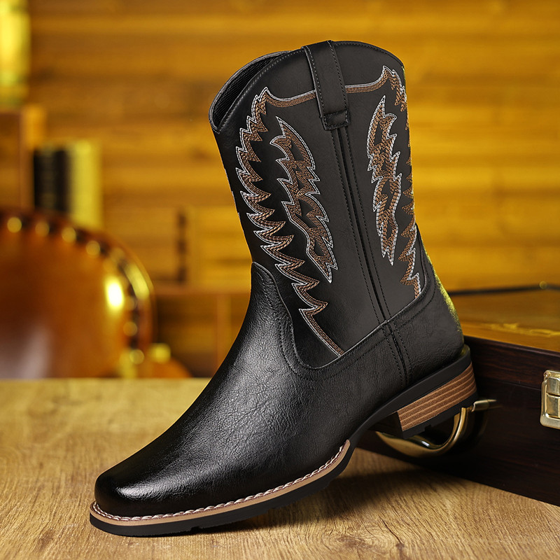 Stivali da Cowboy da Uomo con  - Embroidery Stitch recensione e prezzo