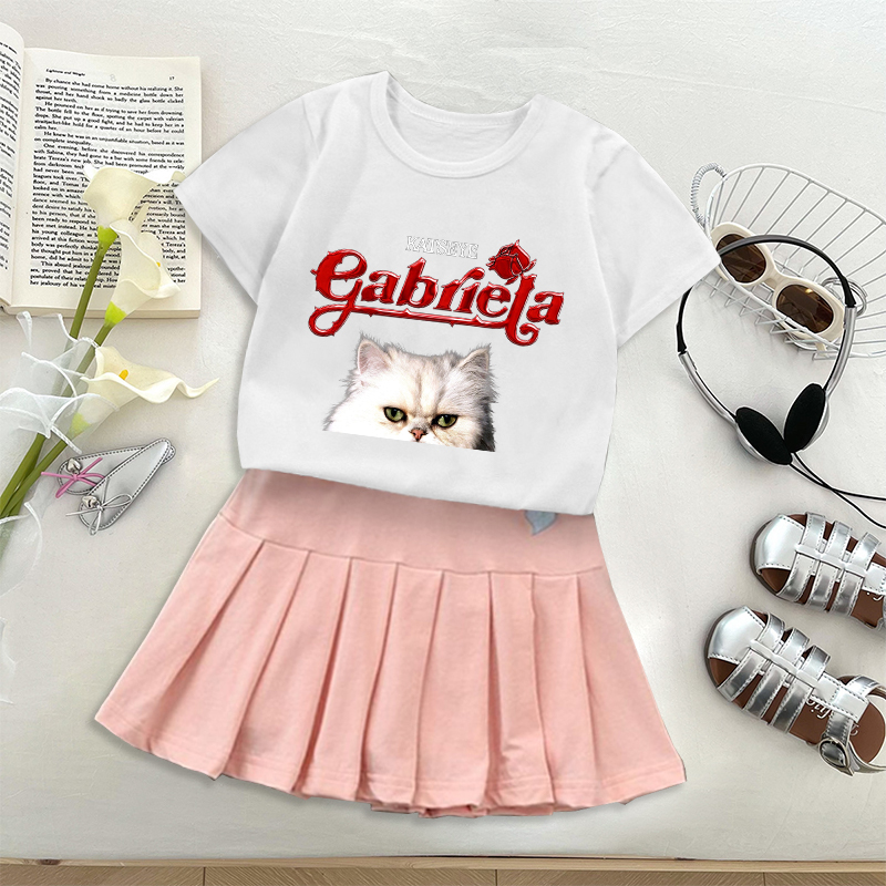 Moda K POP K-KATSEYE T-shirt G - Embroidery Dress recensione e prezzo
