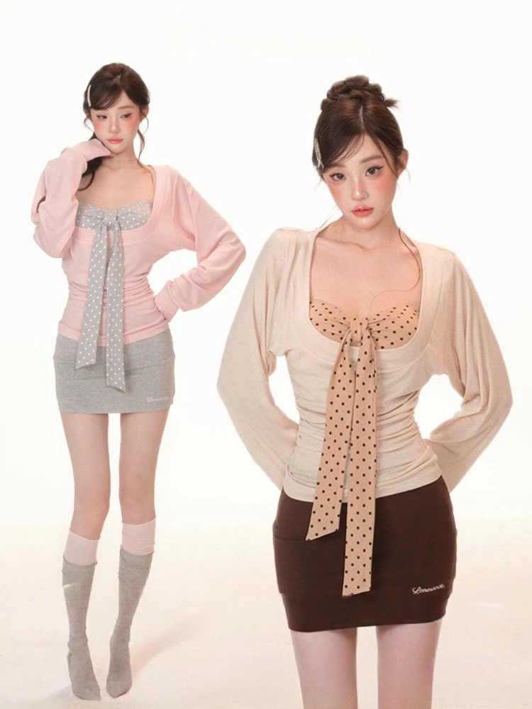 Completo due pezzi Y2K: Top se - Embroidery In The Piece recensione e prezzo