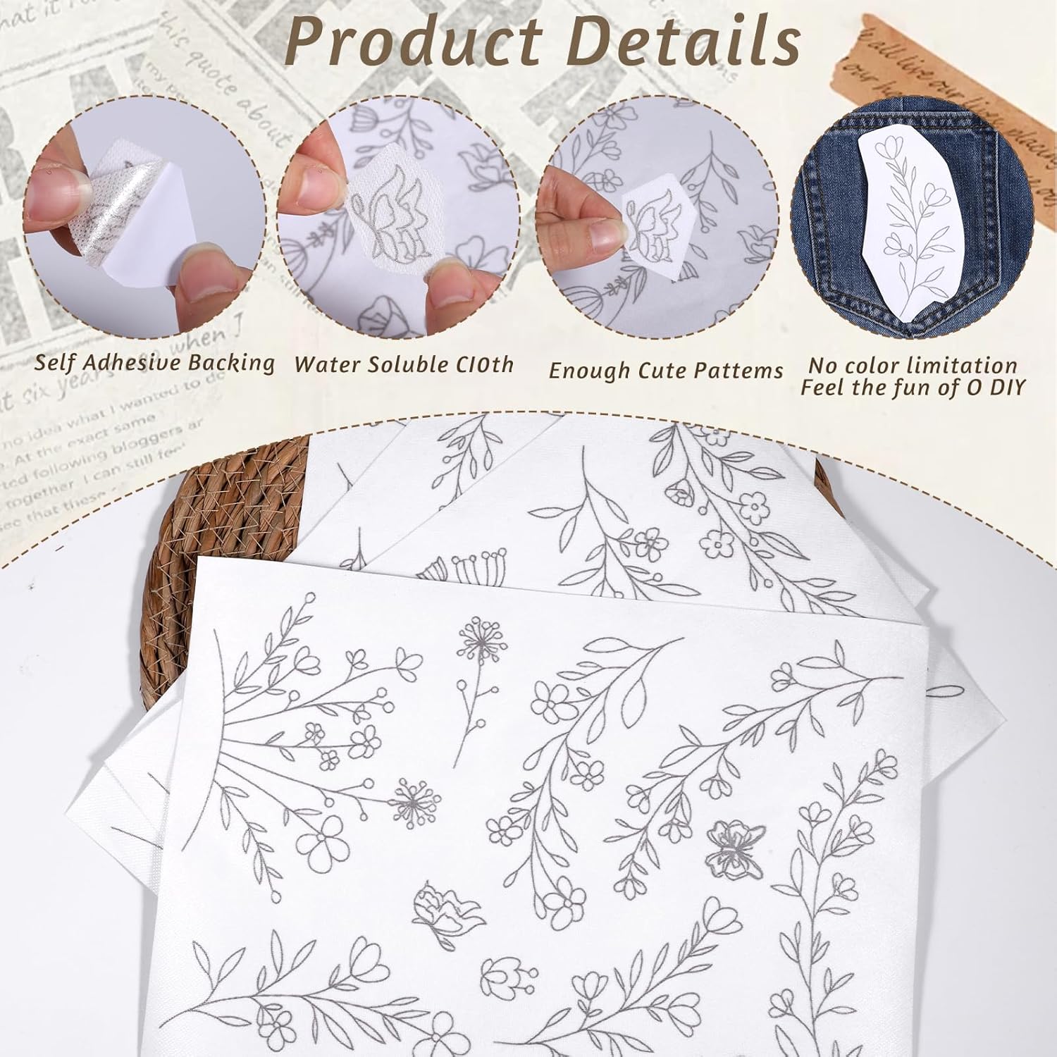 Carta per Ricamo Solubile in A - Embroidery Meaning recensione e prezzo