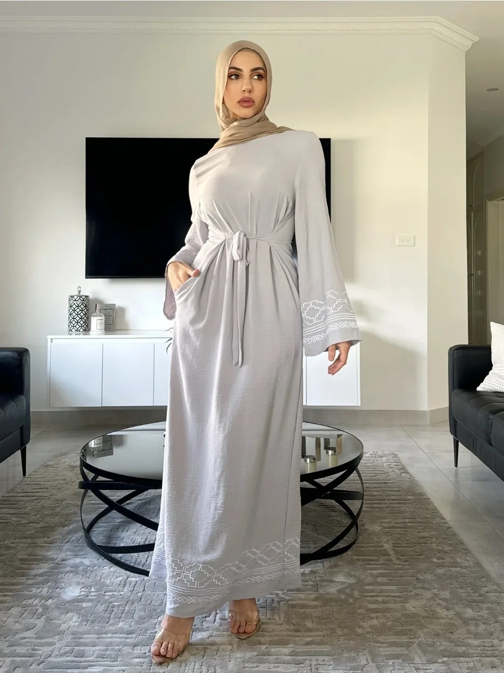 Eid Ricamo Abito Musulmano per - Embroidery Arabic recensione e prezzo