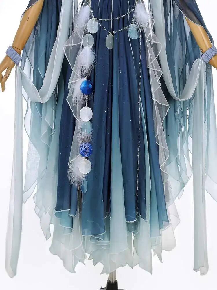 Abito Blu Esotico con Ricami E - Embroidery Dress recensione e prezzo