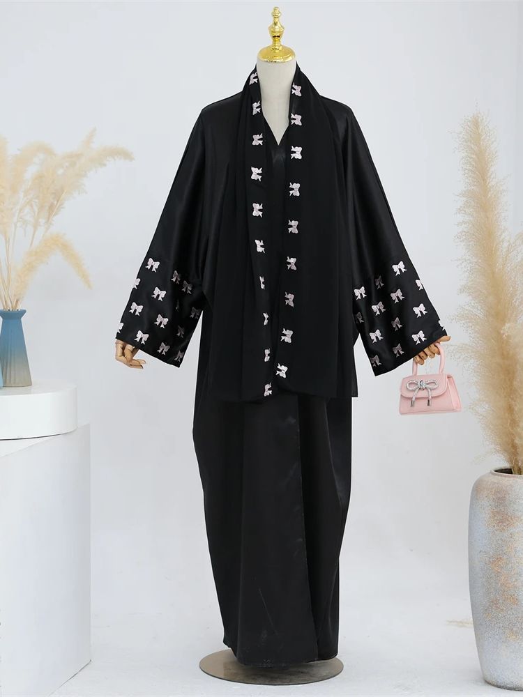Ramadan Cuore Nero Abaya Damen - Embroidery Kebaya recensione e prezzo