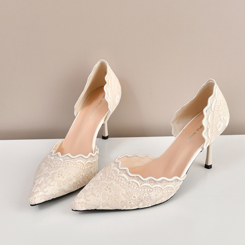 Scarpe da sposa con tacco alto - Embroidery In The Piece recensione e prezzo