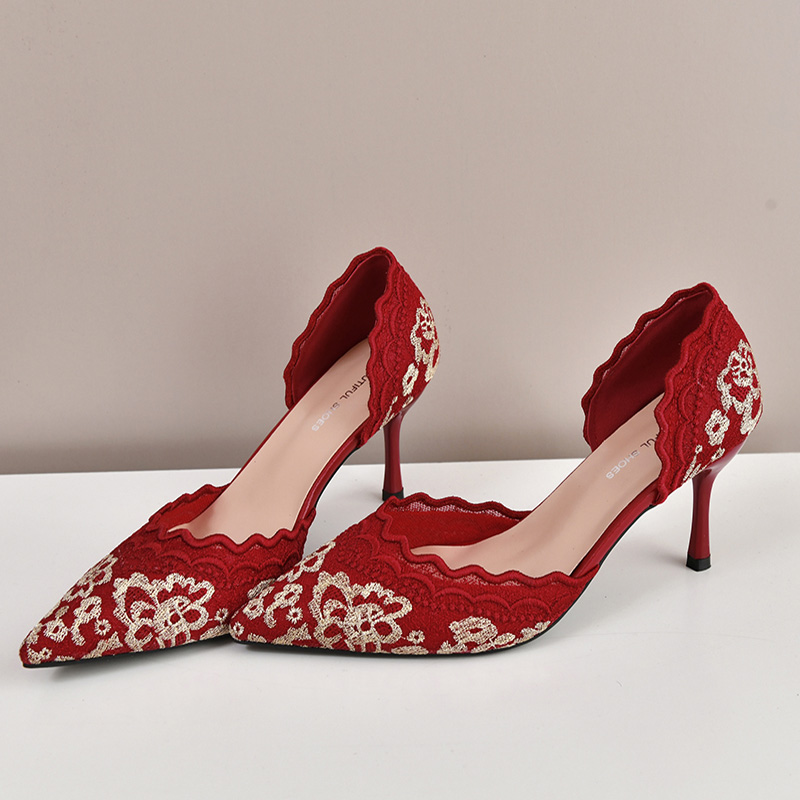 Scarpe da sposa con tacco alto - Embroidery In The Piece recensione e prezzo