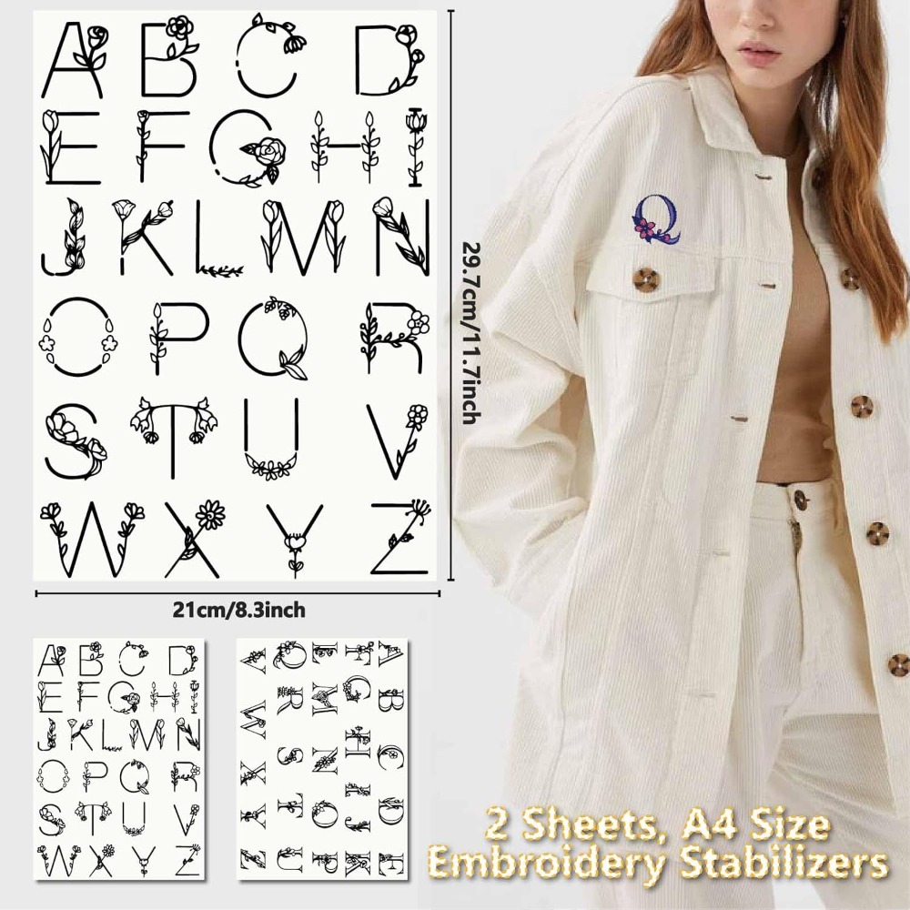 Lettera AZ Stabilizzatori per  - Embroidery Stitch recensione e prezzo