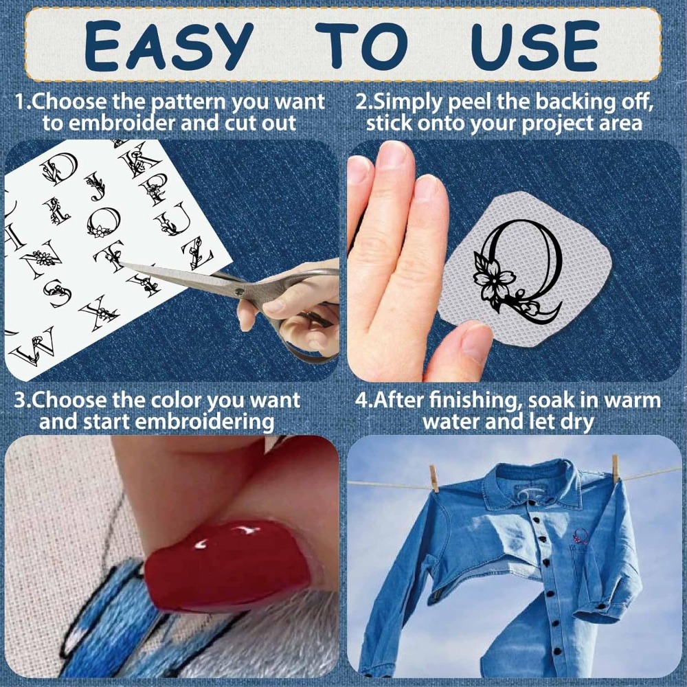 Lettera AZ Stabilizzatori per  - Embroidery Stitch recensione e prezzo