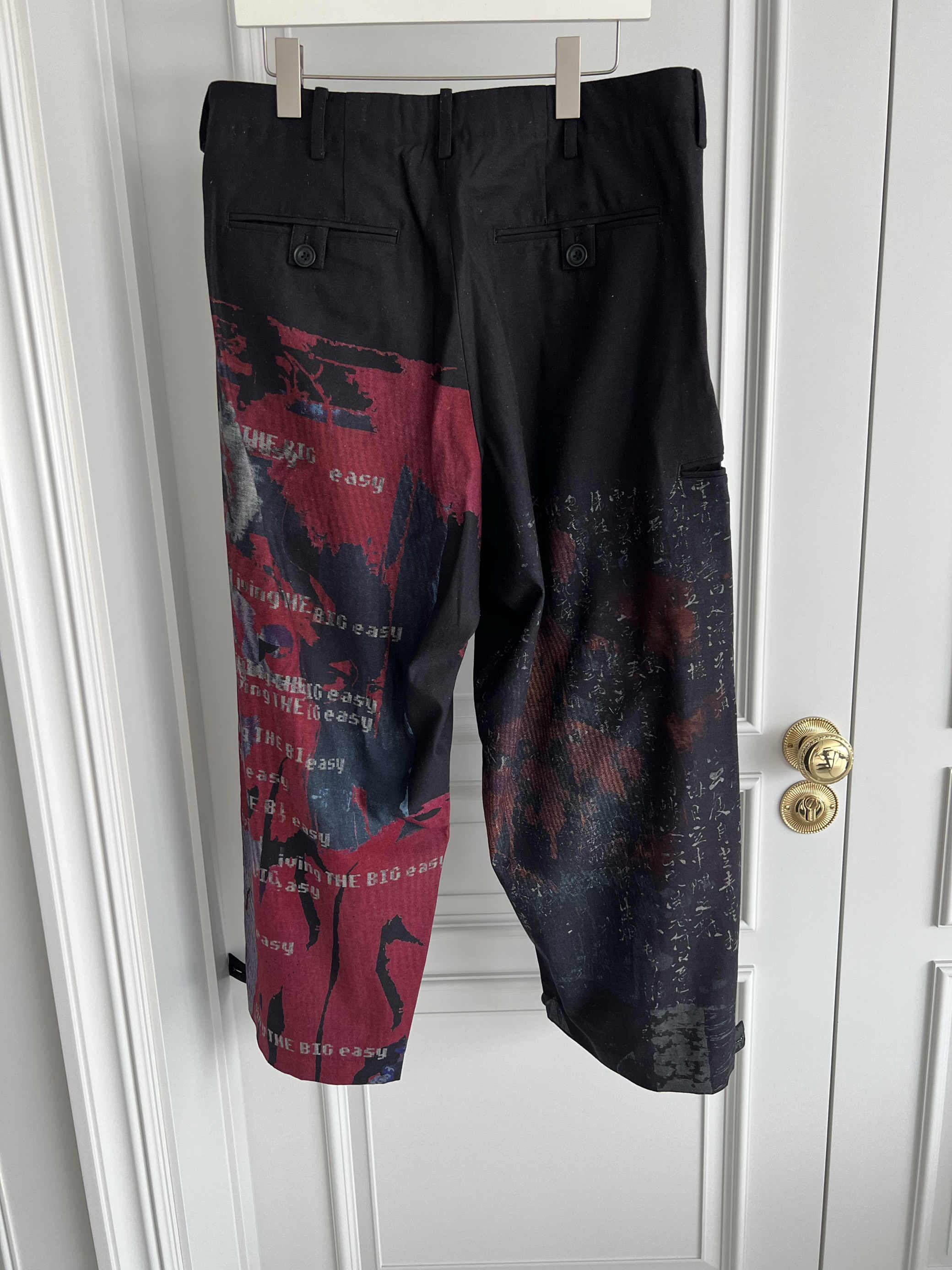 Pantaloni a gamba larga stampa - Linen Fabric Natural recensione e prezzo