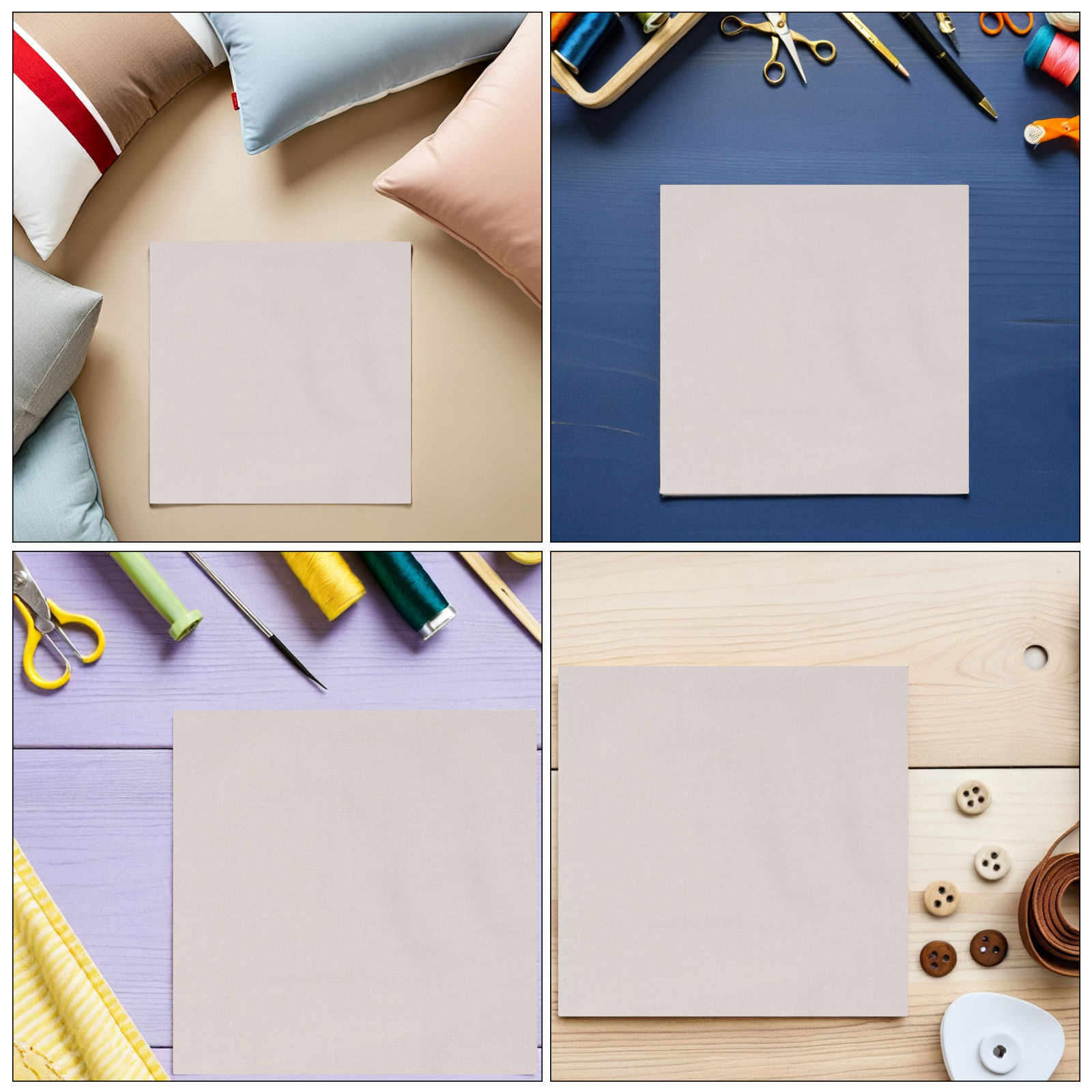 Set di 5 Tessuti in Cotone e L - Embroidery Texture recensione e prezzo