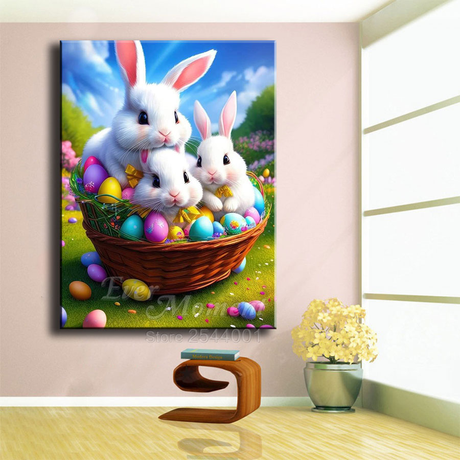 Coniglietto di Pasqua e Uova E - Embroidery Egg recensione e prezzo