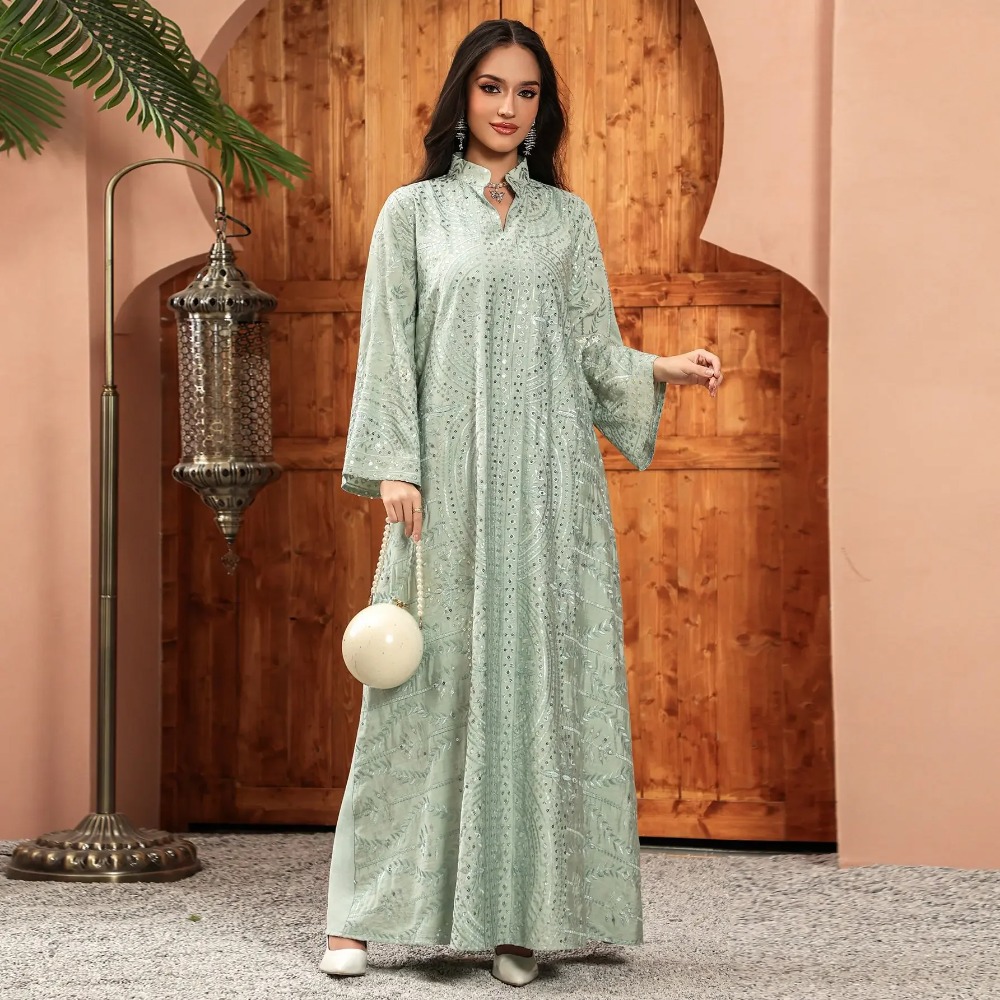 Elegante Dubai Abito da donna  - Embroidery Arabic recensione e prezzo