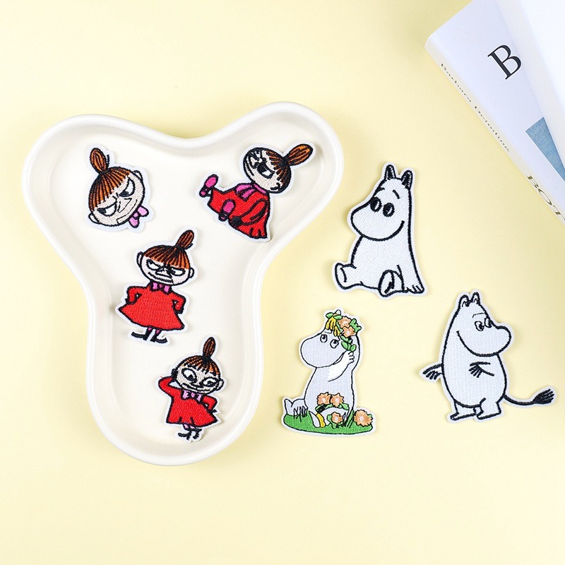 Toppe Ricamate Moomin Cartone  - Embroidery Patches recensione e prezzo
