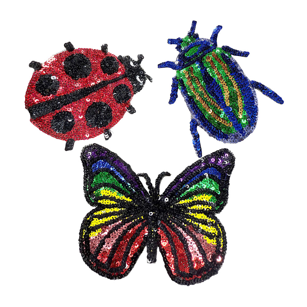 Toppa ricamata con paillettes  - Embroidery Lady Bug recensione e prezzo