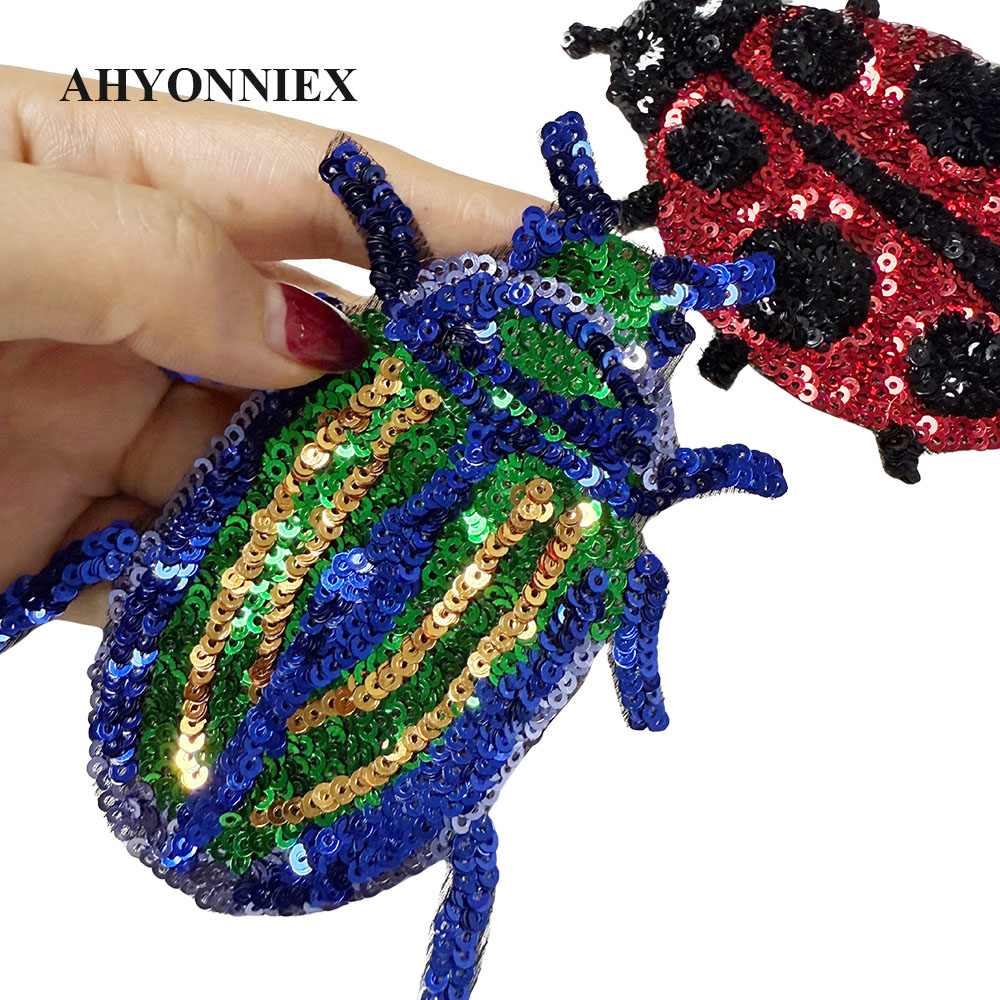 Toppa ricamata con paillettes  - Embroidery Lady Bug recensione e prezzo