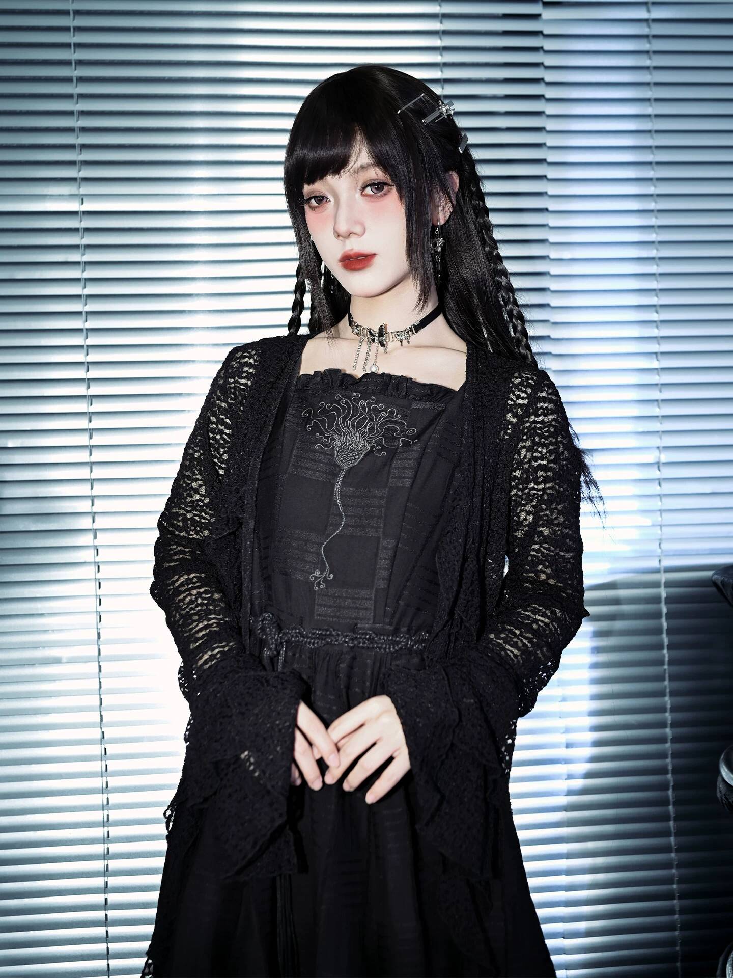 Nuovo Abito Nero a Doppio Stra - Embroidery Dress recensione e prezzo