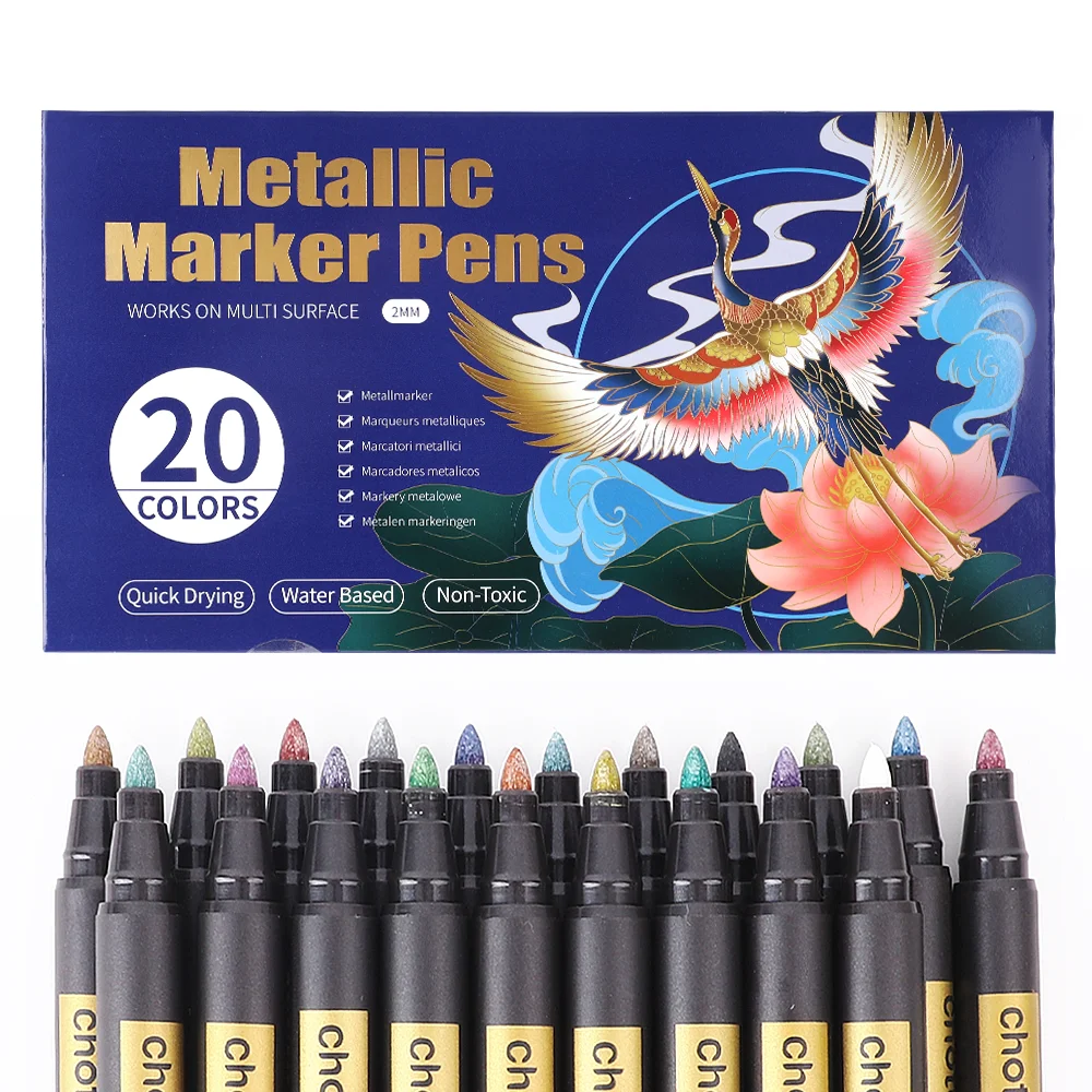 Pennarelli metallici a 10/20 c - Embroidery Egg recensione e prezzo