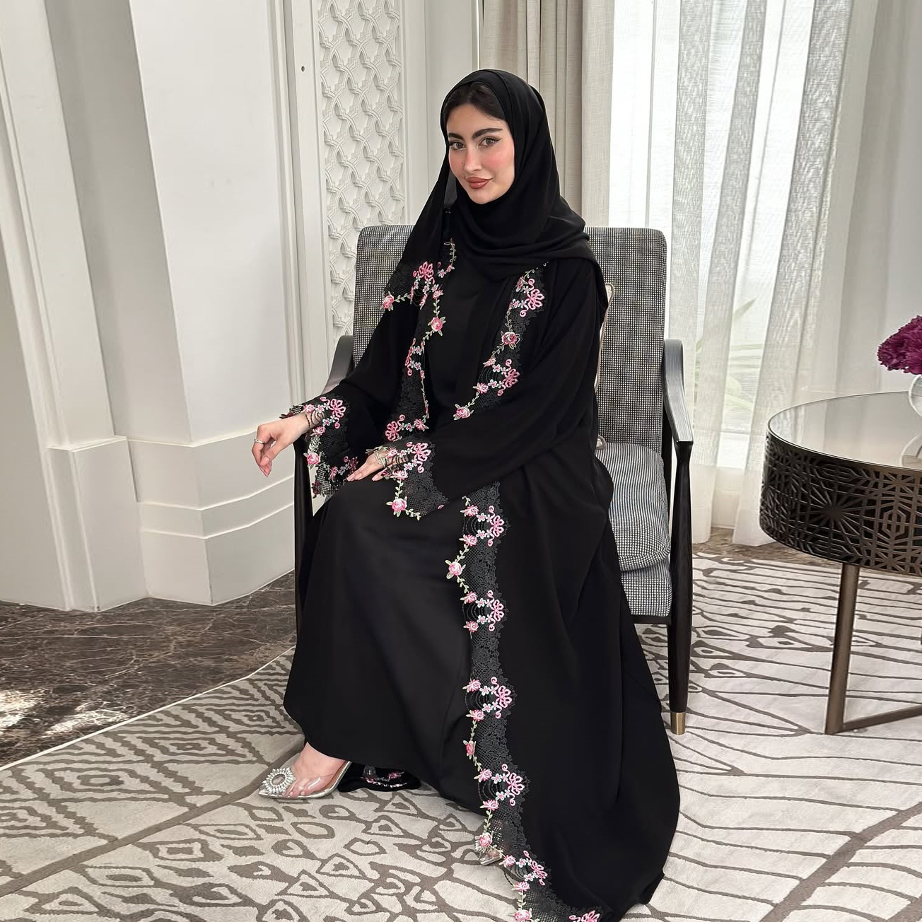 Nuovo Abito Lungo Estivo Nero  - Embroidery Arabic recensione e prezzo