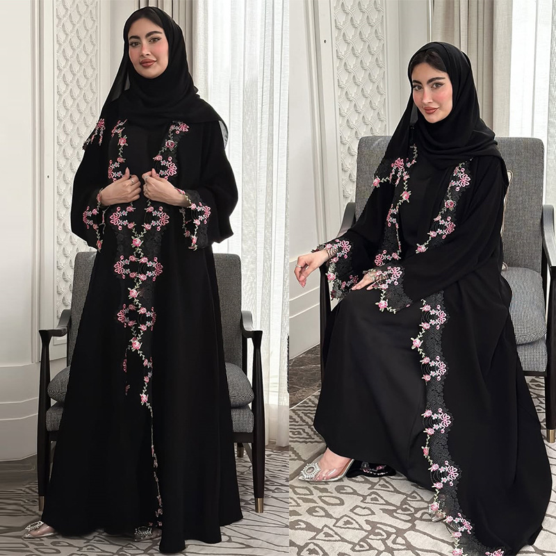 Nuovo Abito Lungo Estivo Nero  - Embroidery Arabic recensione e prezzo