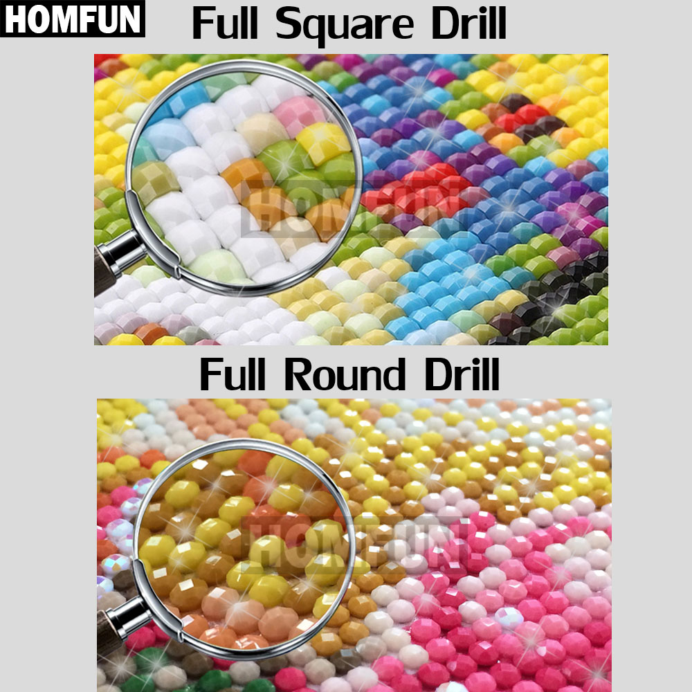 HOMFUN Arte 5D Pittura Diamant - Embroidery Lady Bug recensione e prezzo