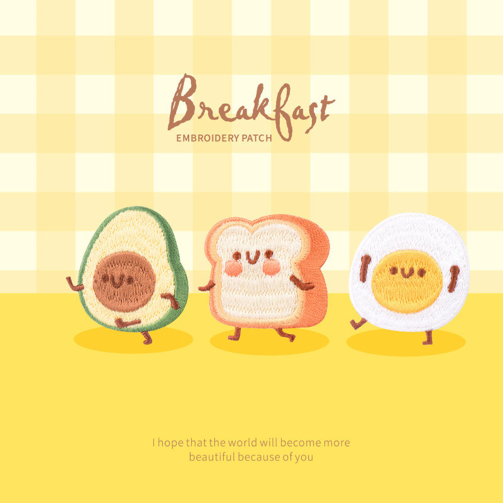 Toppa per colazione carina da  - Embroidery Egg recensione e prezzo