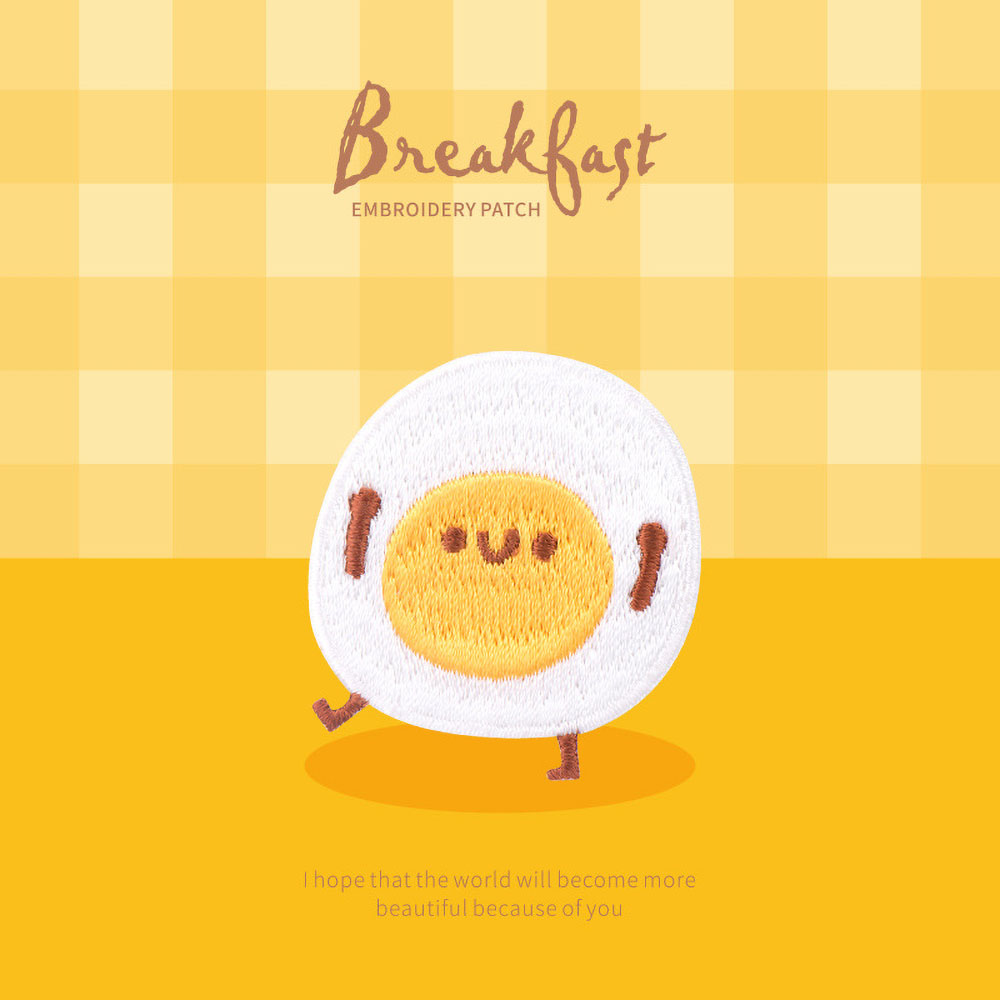 Toppa per colazione carina da  - Embroidery Egg recensione e prezzo