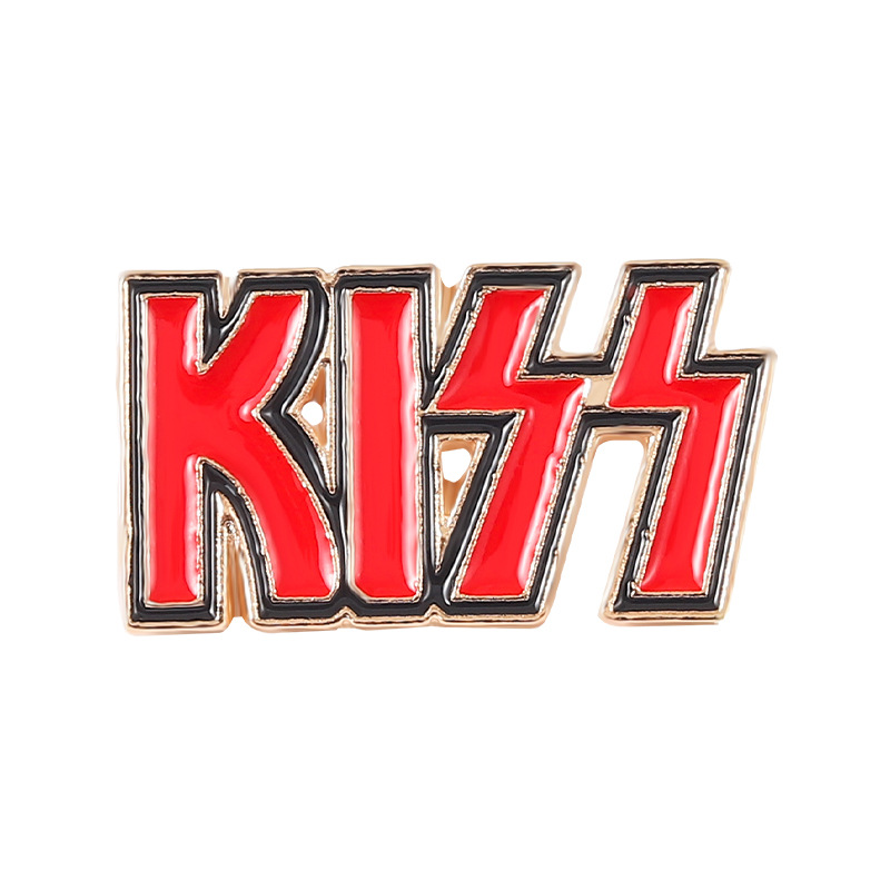Spilla per fascia KISS Lettere - Embroidery Kiss recensione e prezzo