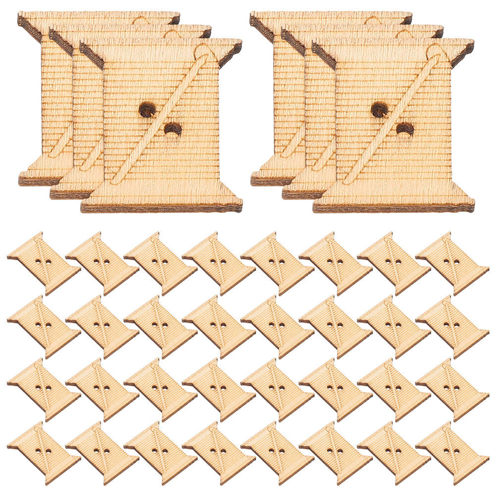 100 Pezzi Bobine in Legno per  - Embroidery Stitch recensione e prezzo