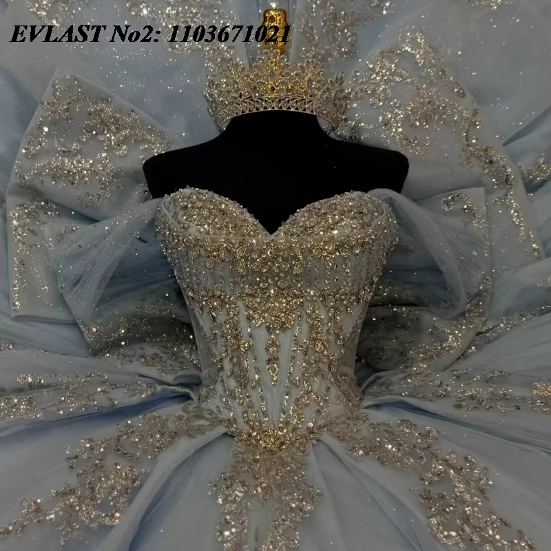 EVLAST Abito da ballo personal - Embroidery Glass Beads recensione e prezzo