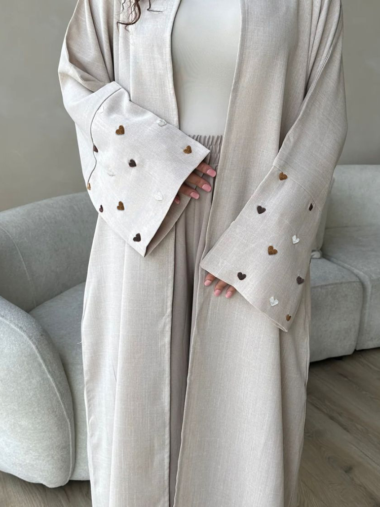 Amore Cuore Ricamo Abaya Musul - Embroidery Arabic recensione e prezzo