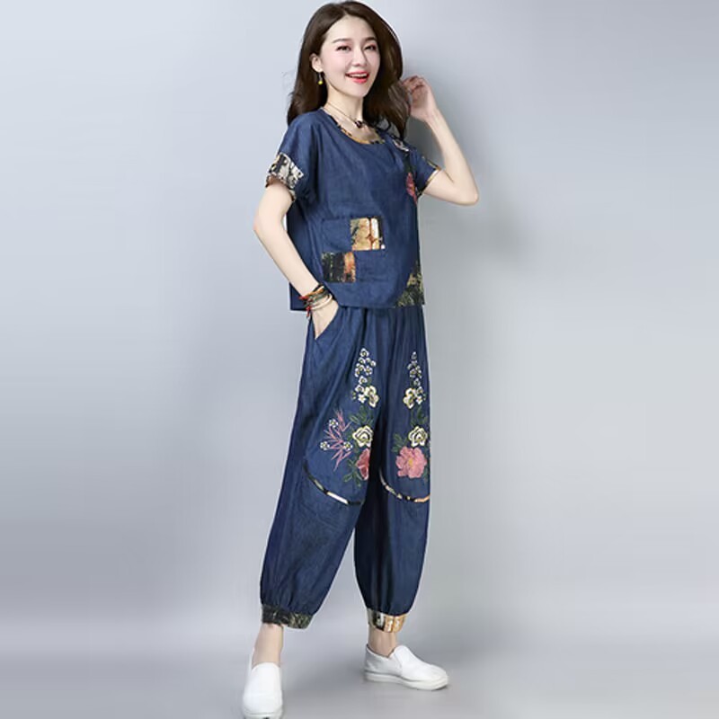 Completo da donna taglie forti - Embroidery In The Piece recensione e prezzo