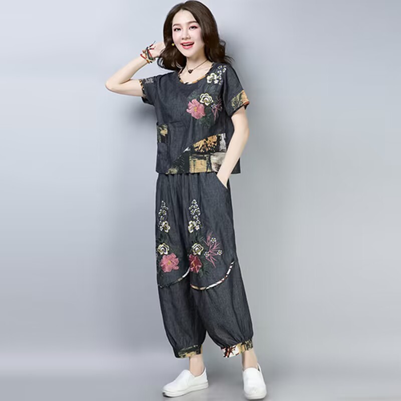 Completo da donna taglie forti - Embroidery In The Piece recensione e prezzo