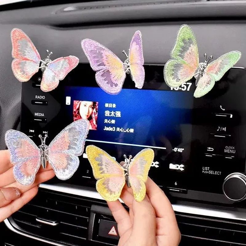 6/12 Pezzi Decorazione Auto 3D - Embroidery Hub recensione e prezzo