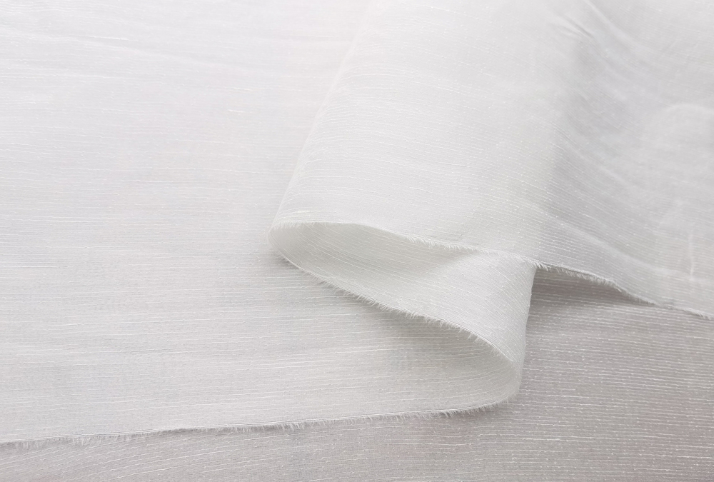 Tessuto in Seta di Gelso e Lin - Linen Fabric Natural recensione e prezzo