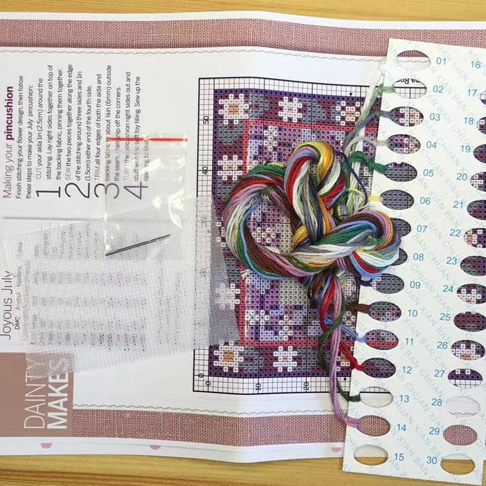 ZC184 Kit punto croce Set rica - Embroidery Tas recensione e prezzo