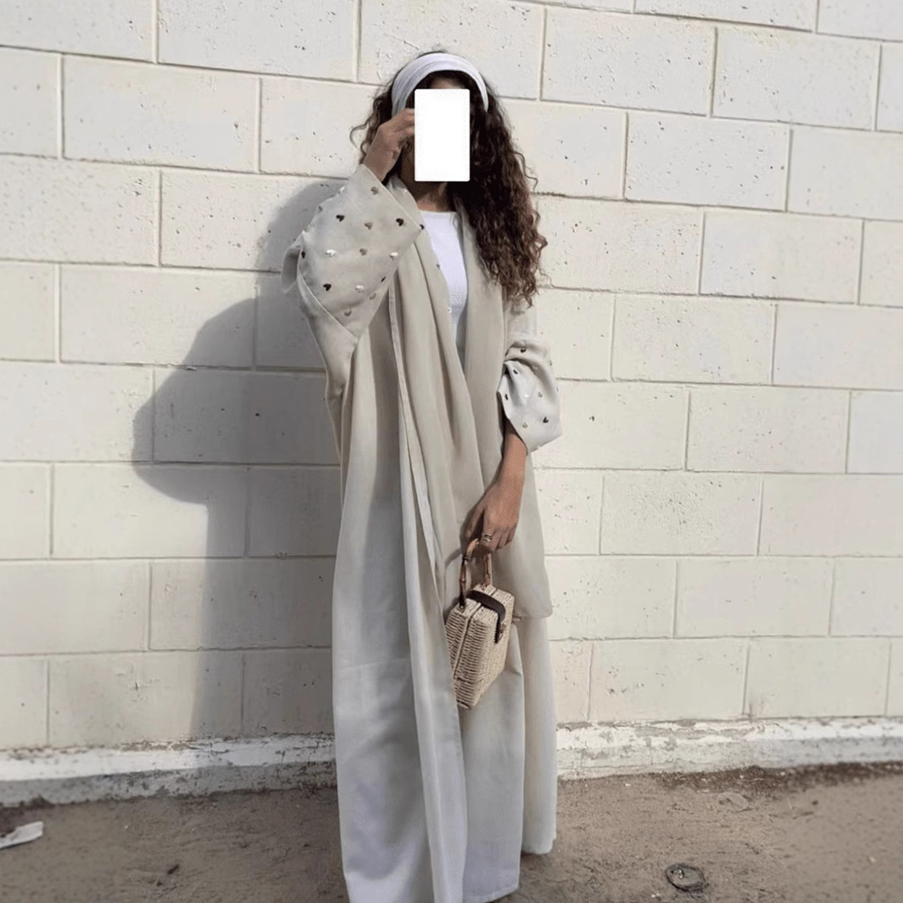 Donna Amore Cuore Ricamo Abaya - Embroidery Arabic recensione e prezzo